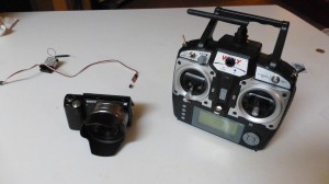 picture of NEX-5n and IR Remote